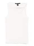 Ksubi twisted tank top - White