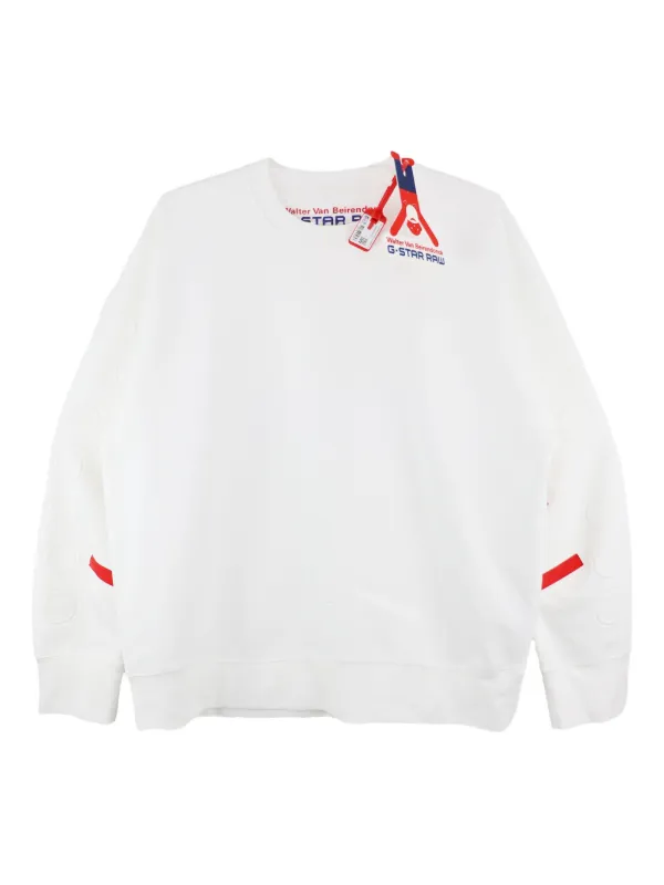 Walter Van Beirendonck Printed Sweatshirt in White