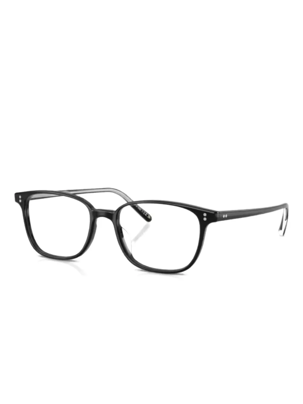 Oliver Peoples rectangle-frame glasses | Black | Image 1