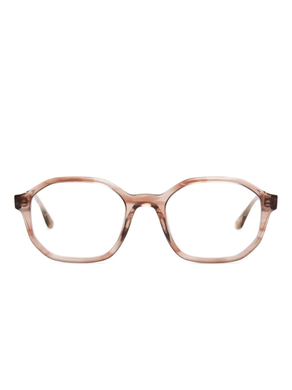 Peter & May Walk lentes con armazón geométrica | marrón | Image 1