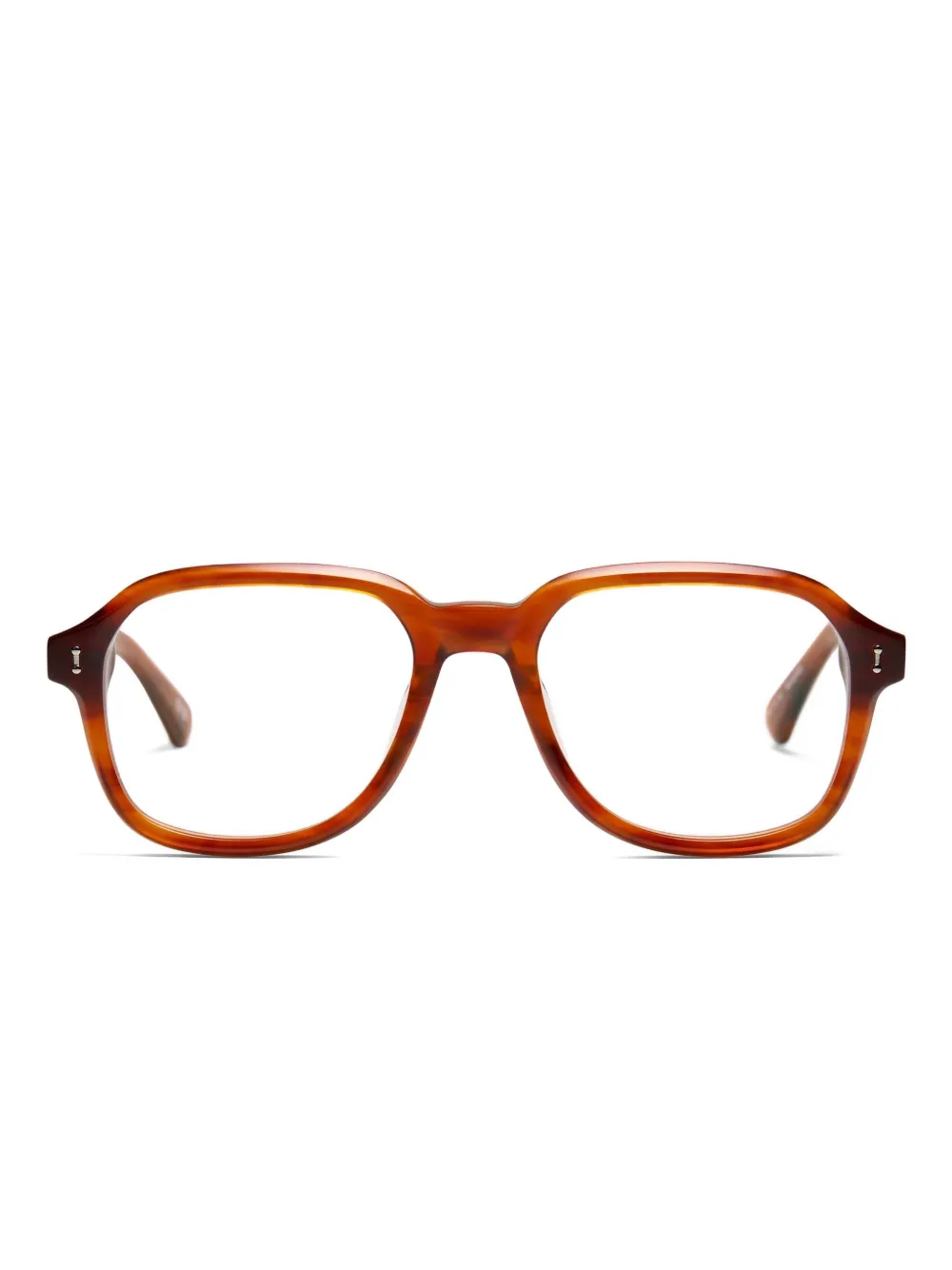 Peter & May Walk lunettes de vue carrées Night Train | marron | Image 1