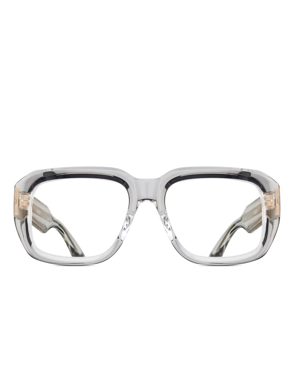 Matsuda geometric-frame glasses | White | Image 1