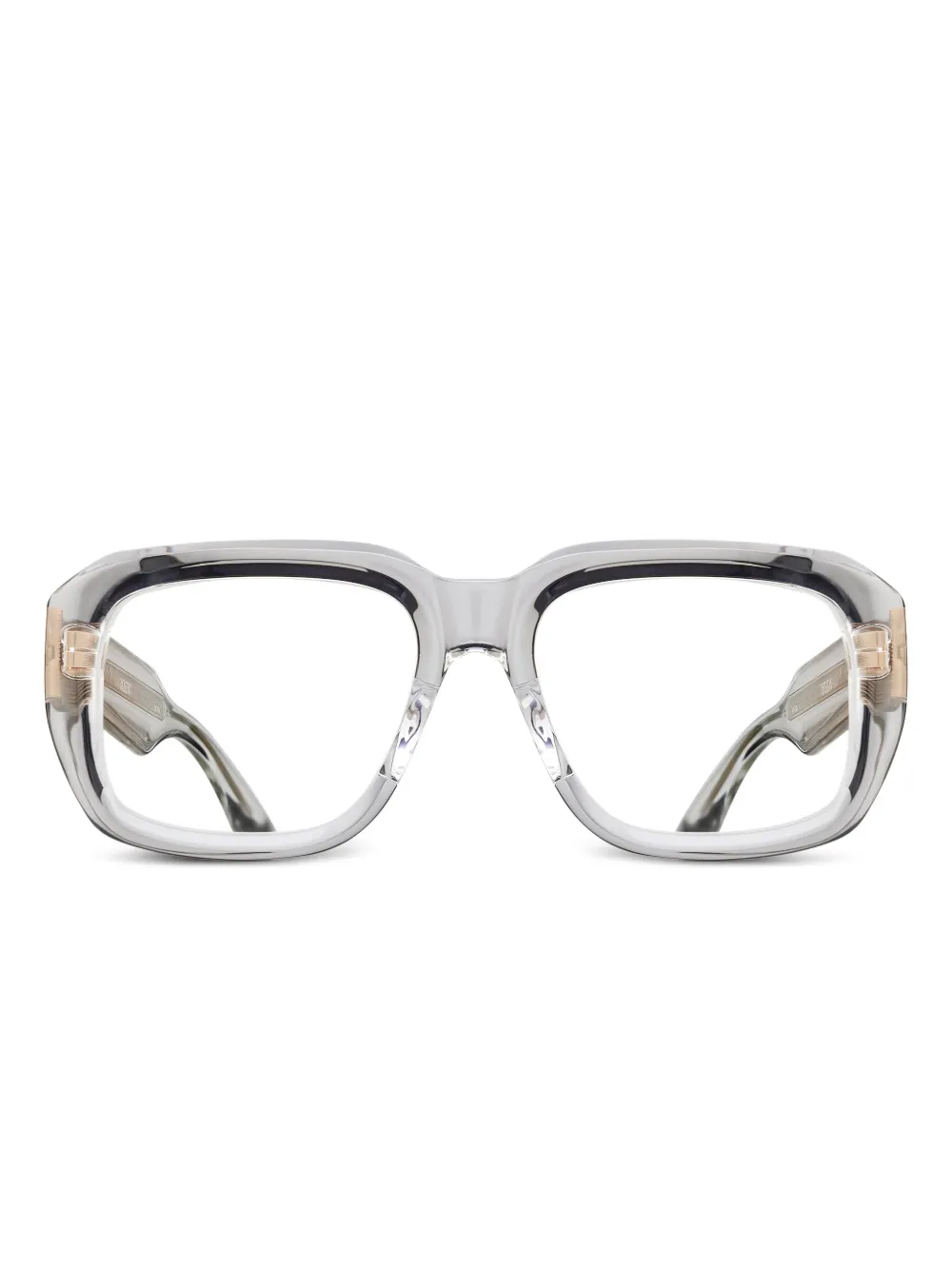 Matsuda geometric-frame glasses | White | Image 1