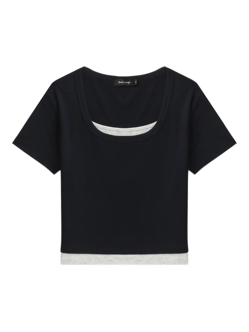 tout a coup playera de canalé | negro | Image 1