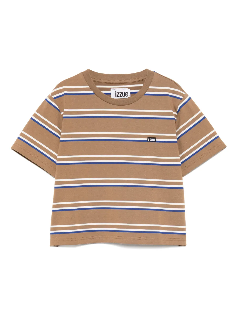 striped logo T-shirt