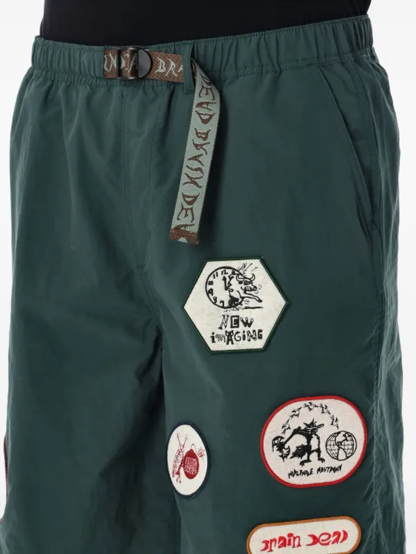 Brain Dead Climber ショートパンツ | グリーン | FARFETCH JP