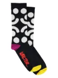 Walter Van Beirendonck Clown socks - Black