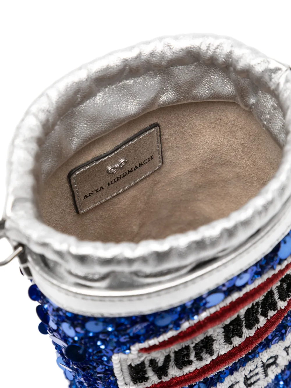 Shop Anya Hindmarch Leather Bucket Bag