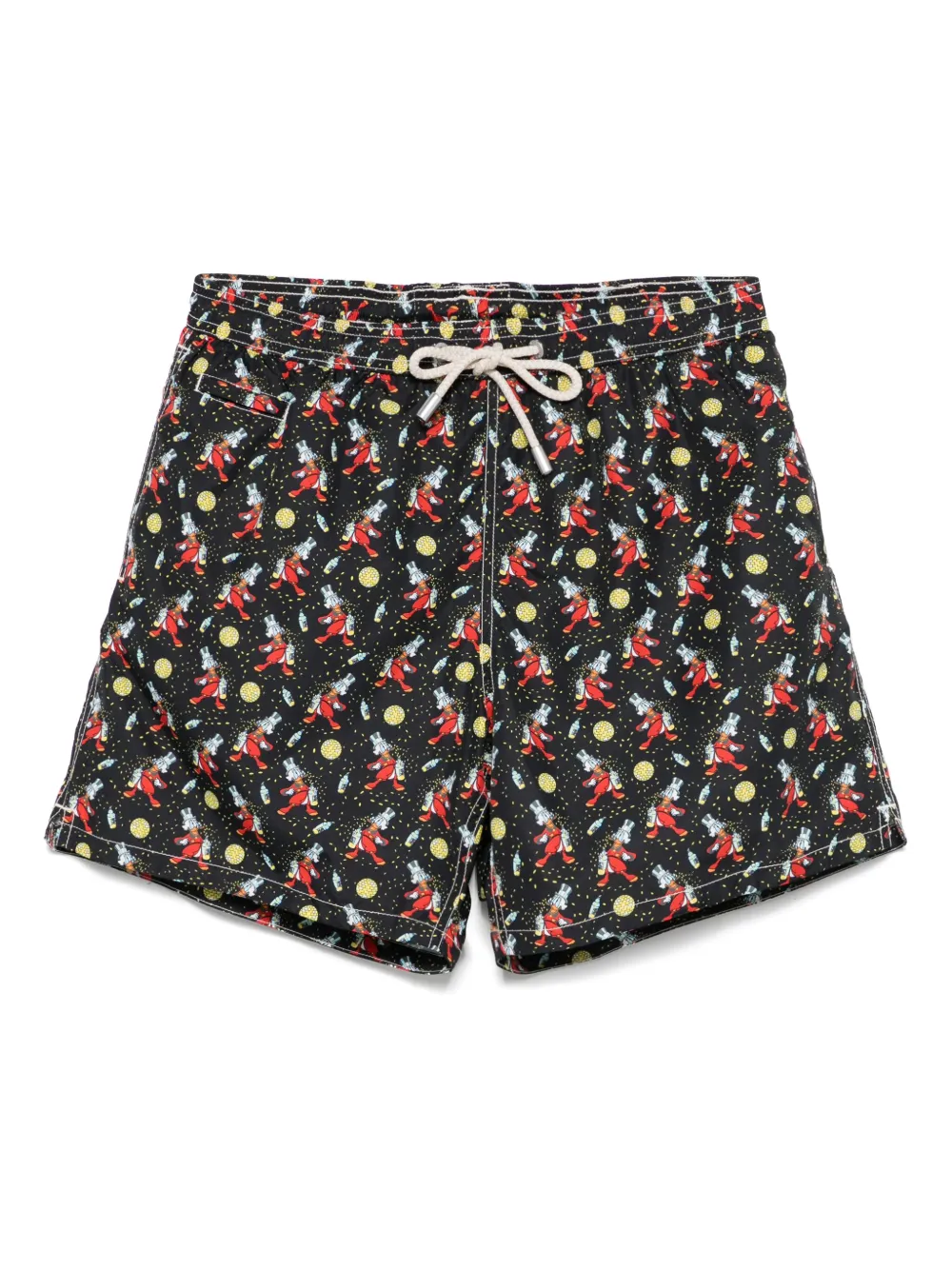 MC2 Saint Barth shorts de playa Lightning en colaboración con Disney | negro | Image 1