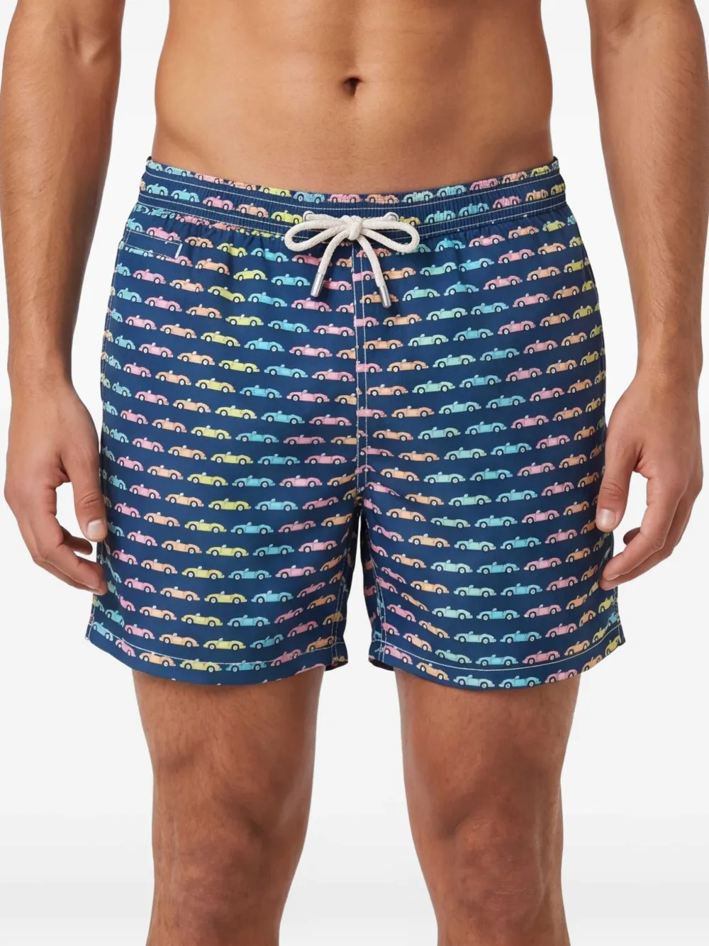 MC2 Saint Barth Zwembroek met print Blauw