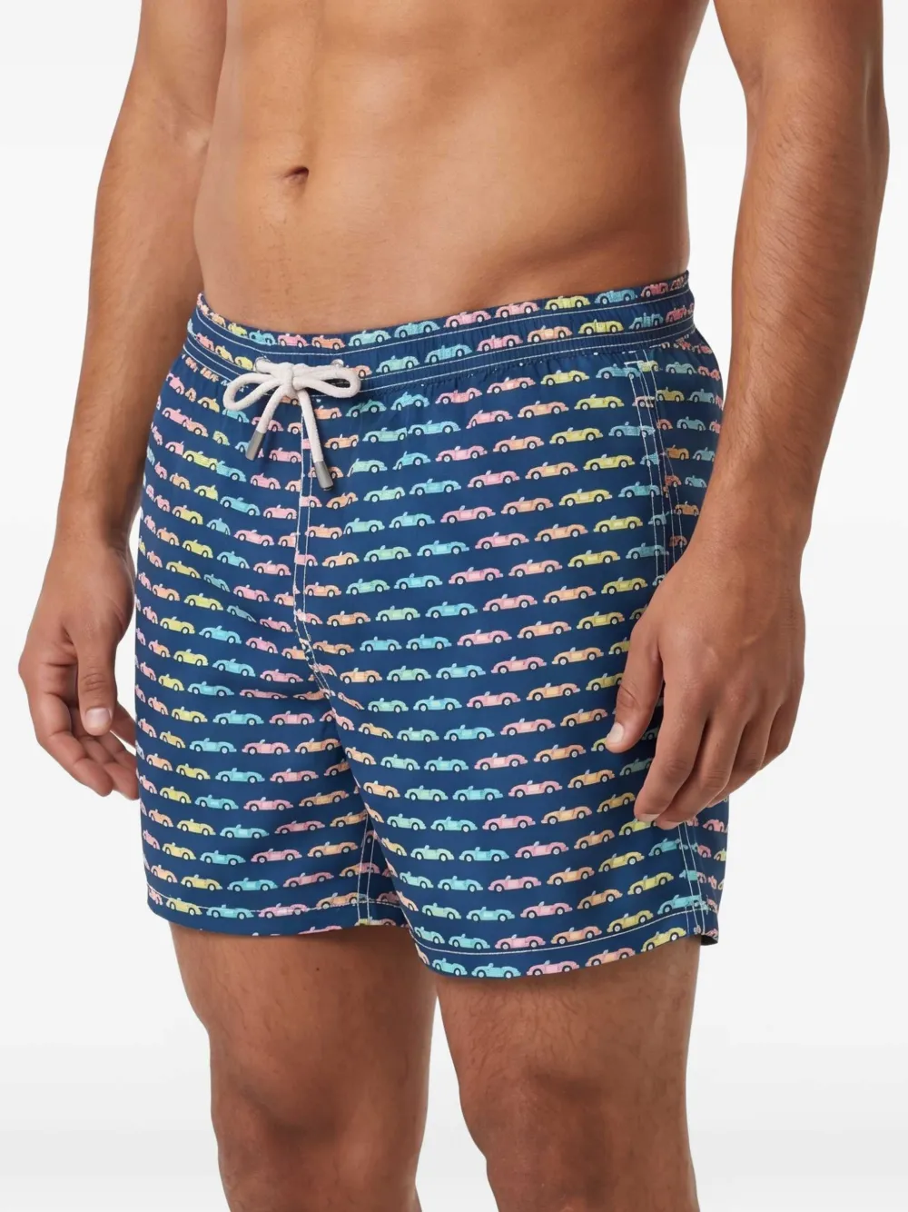 MC2 Saint Barth Zwembroek met print Blauw