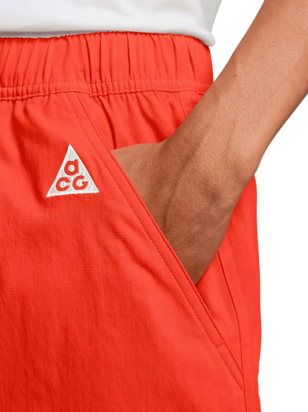 Nike Shorts met grafische print Oranje