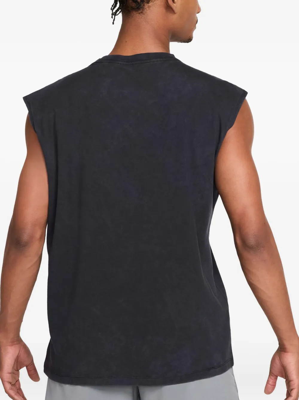 Nike Katoenen tanktop Zwart
