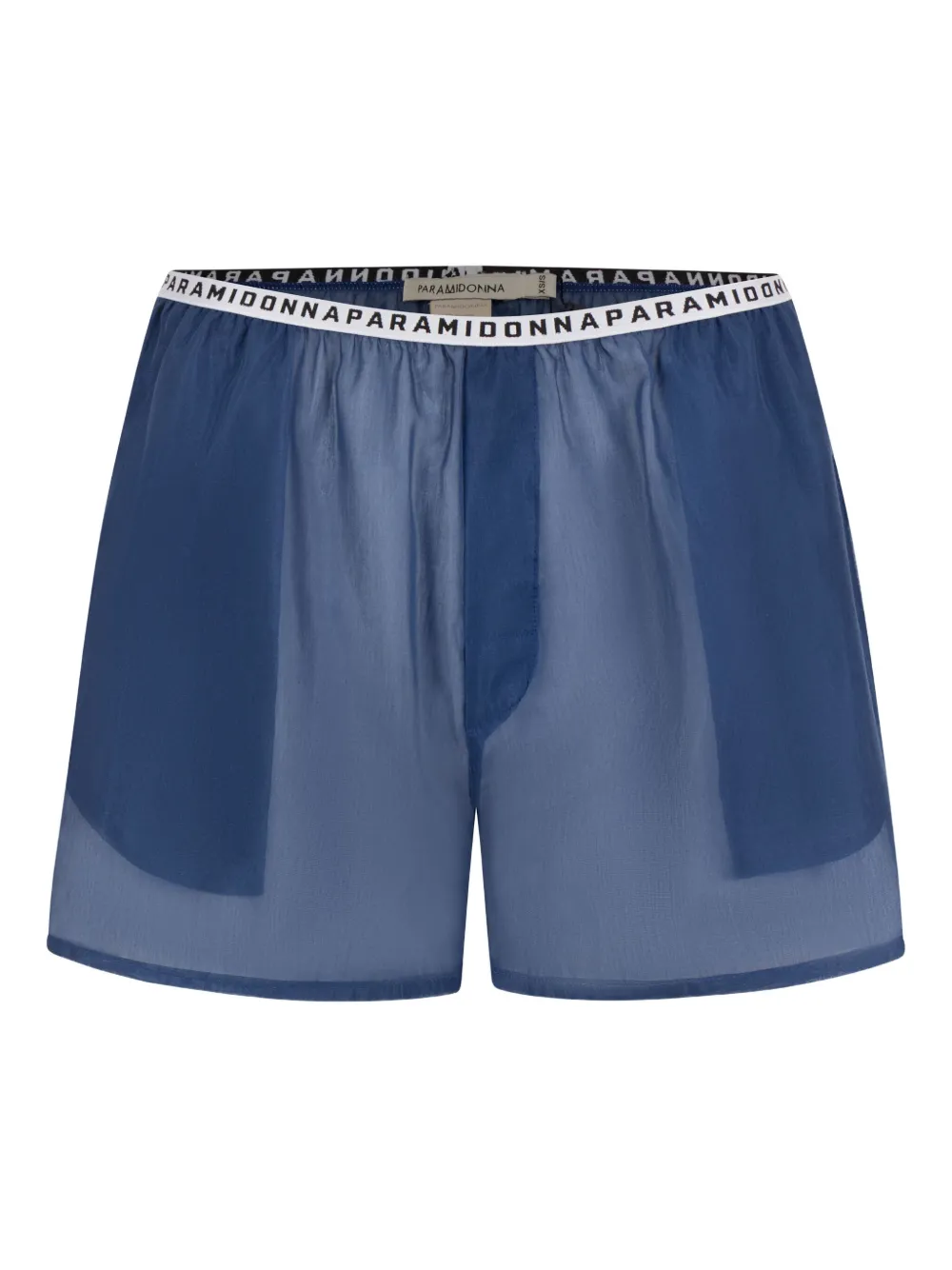 PARAMIDONNA Shorts semi trasparenti | blu | Image 1