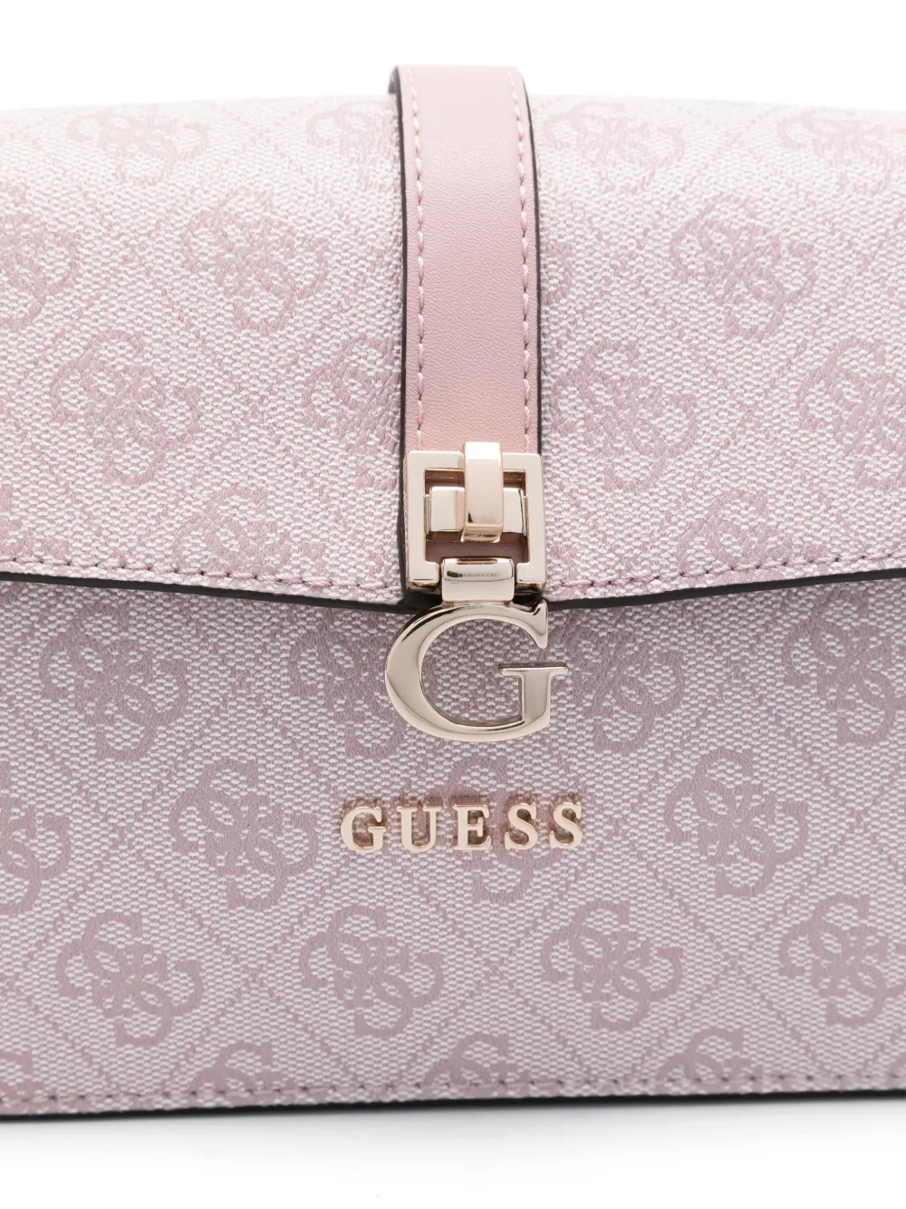 GUESS USA Zamira schoudertas Roze