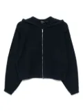 Theory hooded zip-up jacket - Blue