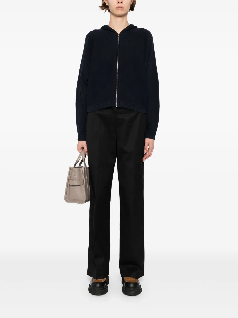 Theory Jack met capuchon - Blauw