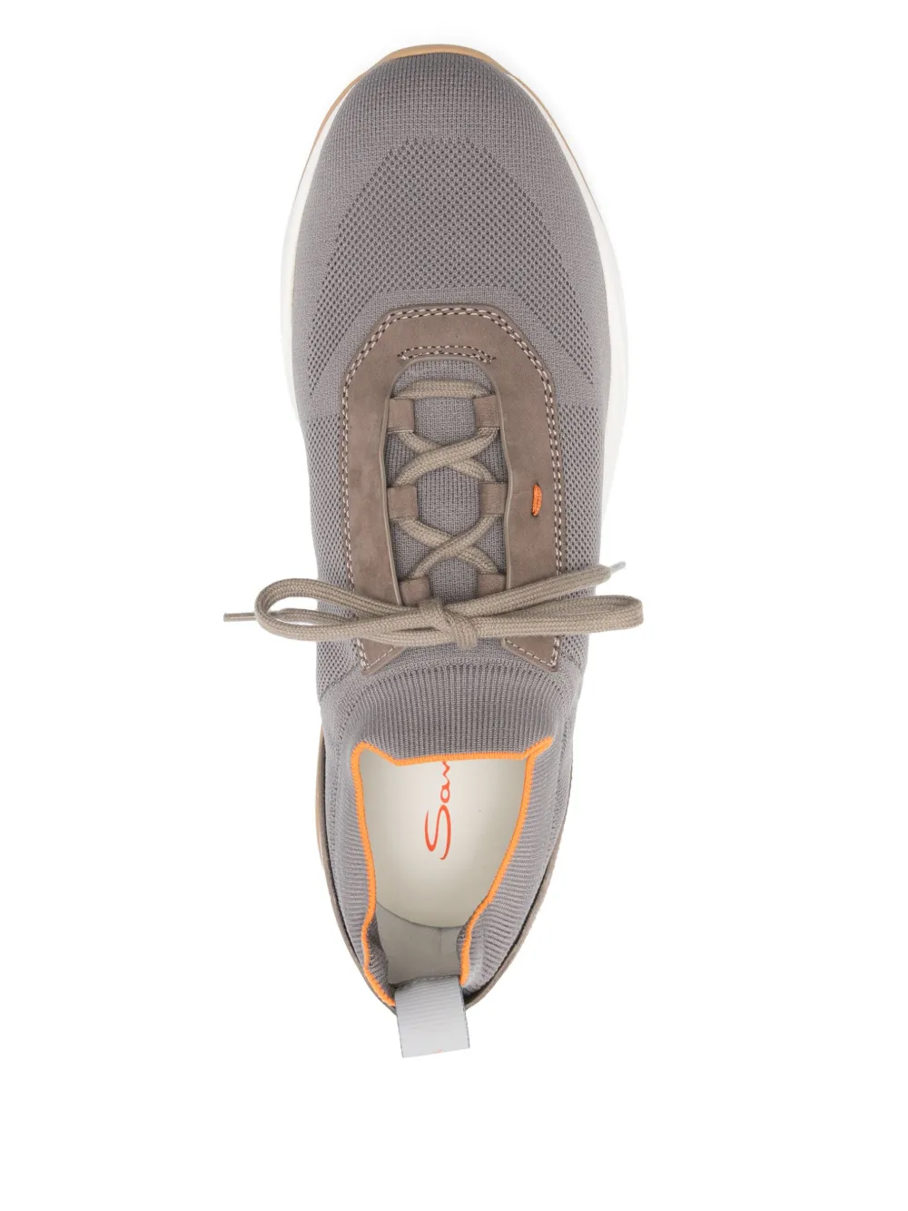 Santoni knitted sneakers Grey