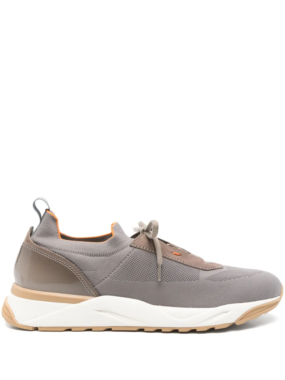 Santoni knitted sneakers Grey
