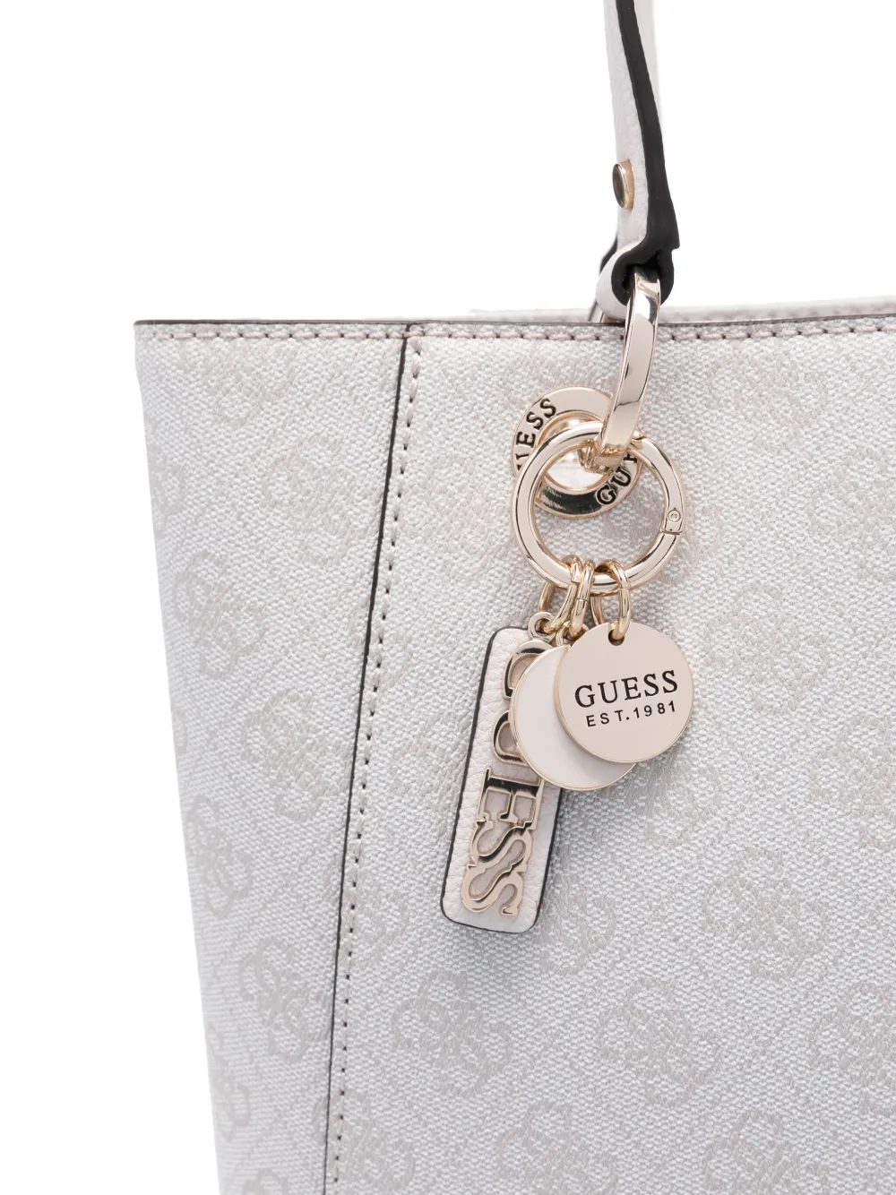 GUESS USA Noelle schoudertas Beige