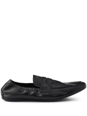 DRIES VAN NOTEN ギャザーローファー | FARFETCH JP