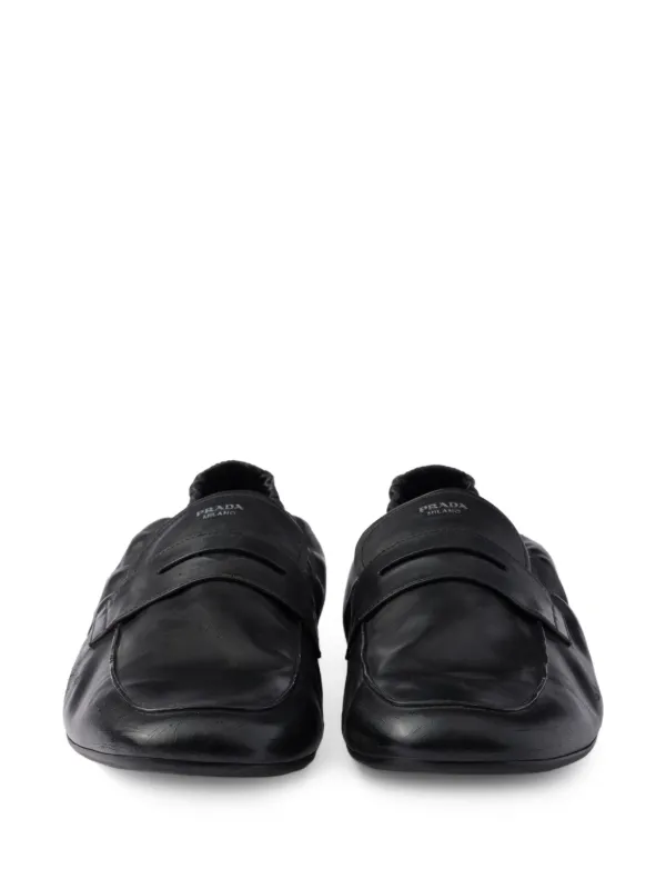 さりげなさ♪◇イコール Loafer◇PRADA Prada Shuffle Loafers | Black | FARFETCH
