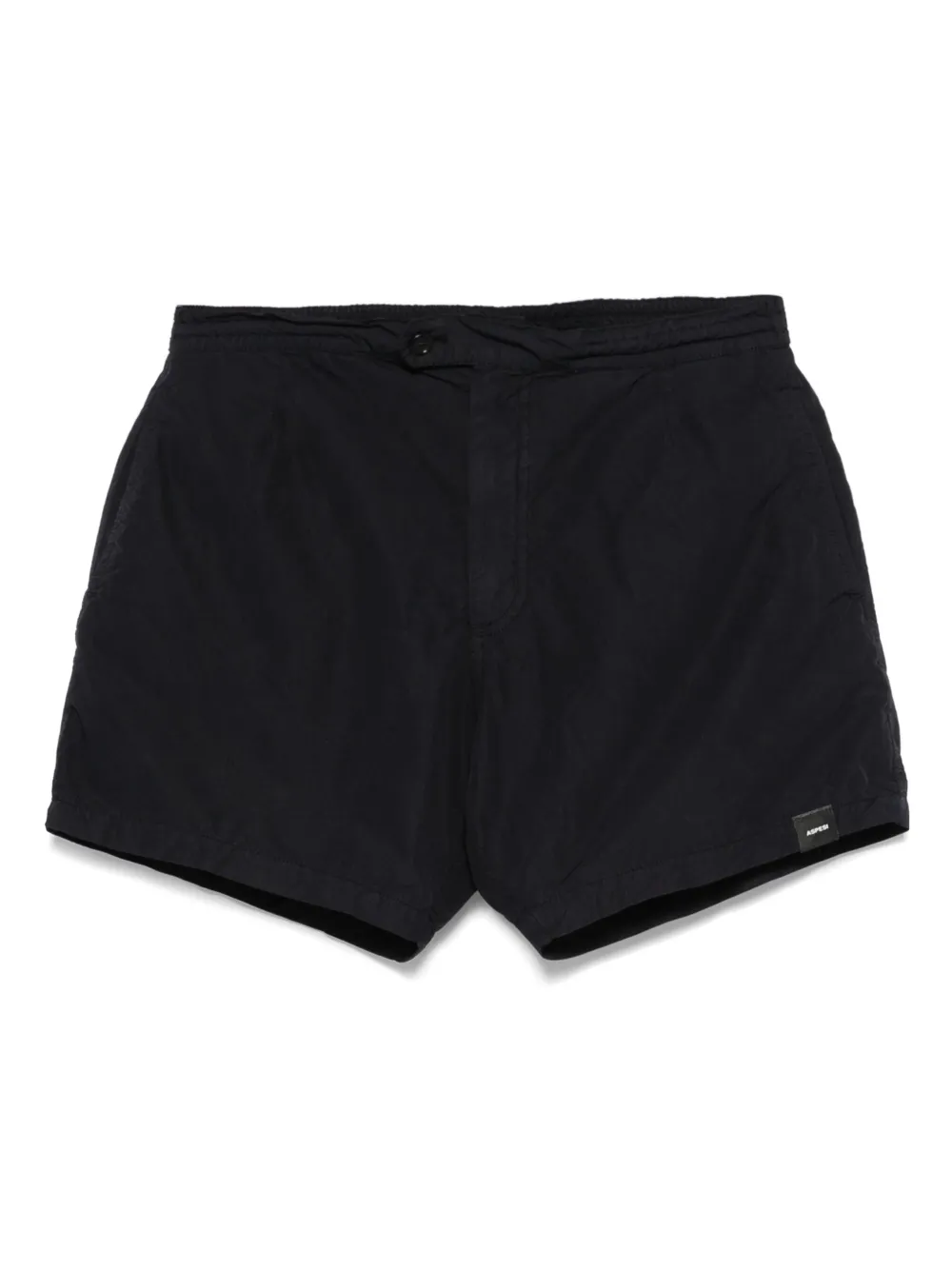 ASPESI short de bain à patch logo | bleu | Image 1