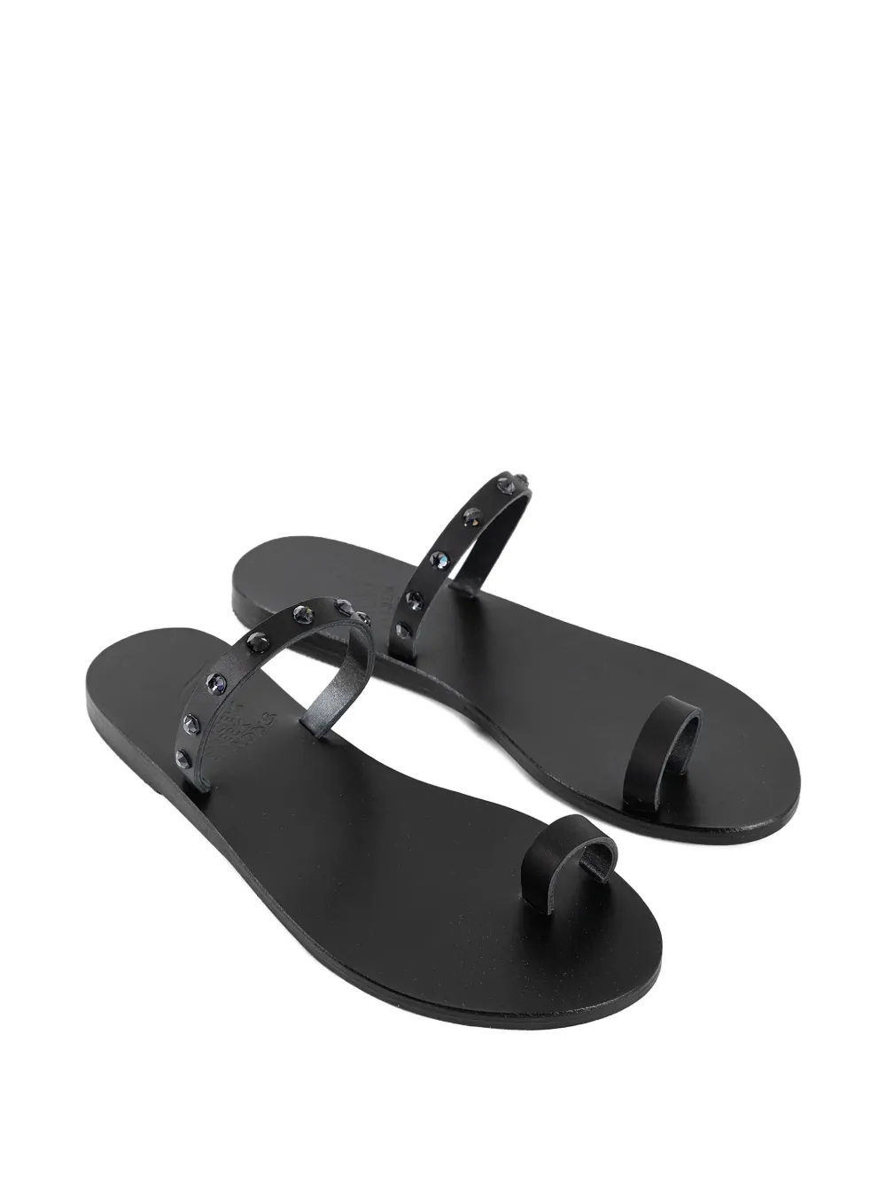Ancient Greek Sandals x Swarovski Audrey sandals Black