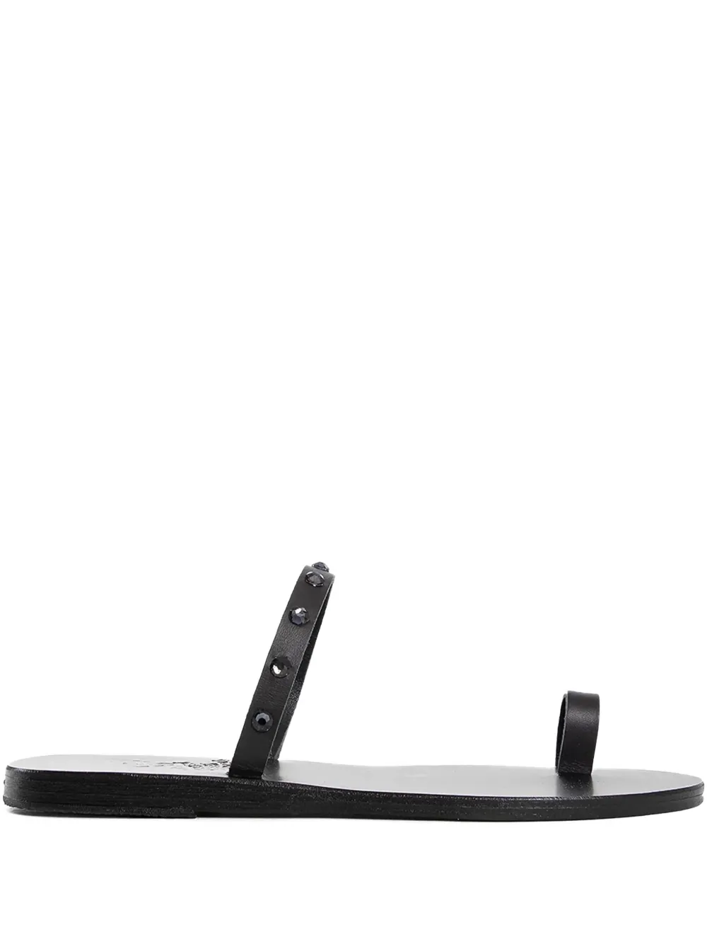 Ancient Greek Sandals x Swarovski Audrey sandals Black