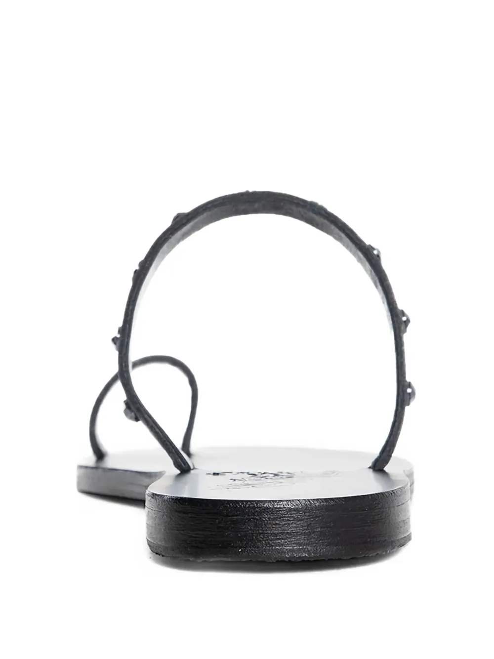 Ancient Greek Sandals x Swarovski Audrey sandals Black