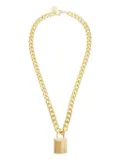 TOM FORD padlock chain necklace - Gold