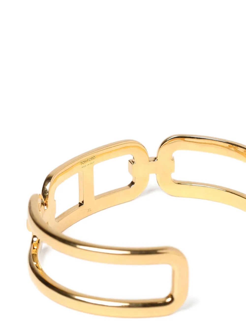 Tom Ford Double-link Bracelet In Gold