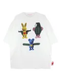 Walter Van Beirendonck printed T-shirt - White