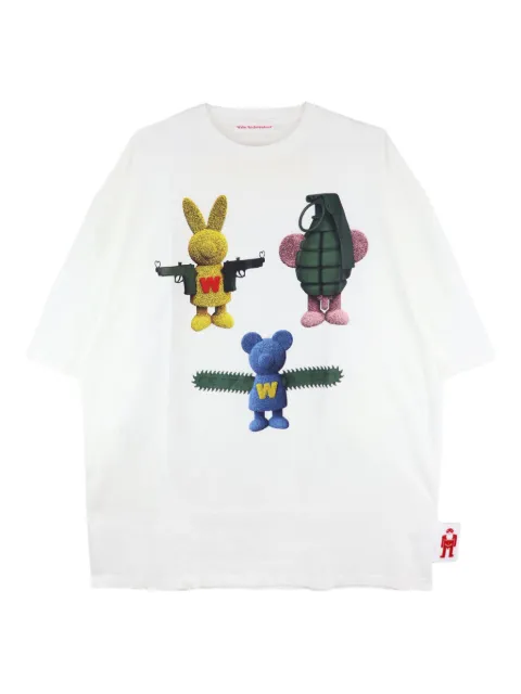 Walter Van Beirendonck printed T-shirt