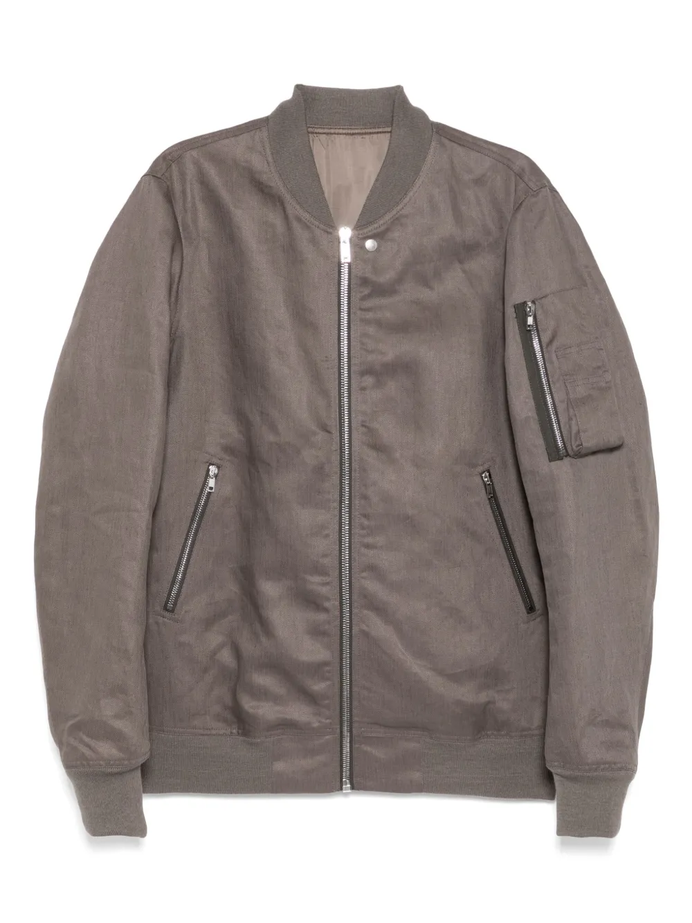 Rick Owens Classic flight jacket | Grey | Image 1