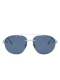 Bvlgari titanium sunglasses - Silver