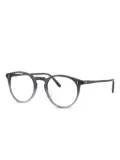 Oliver Peoples pantos-frame glasses - Black