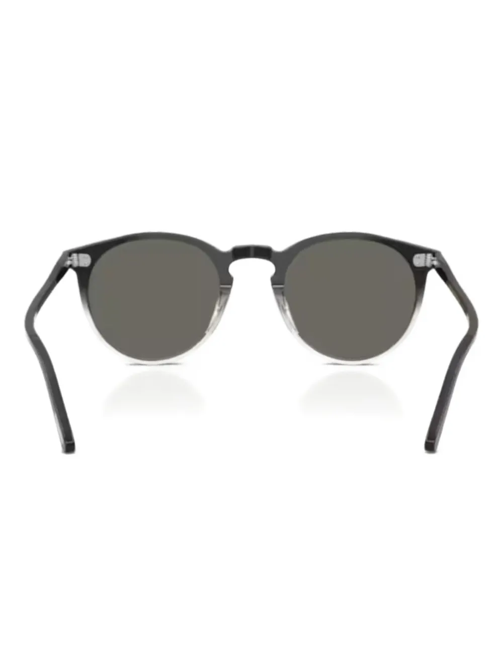 Oliver Peoples O'Malley zonnebril met rond montuur Zwart