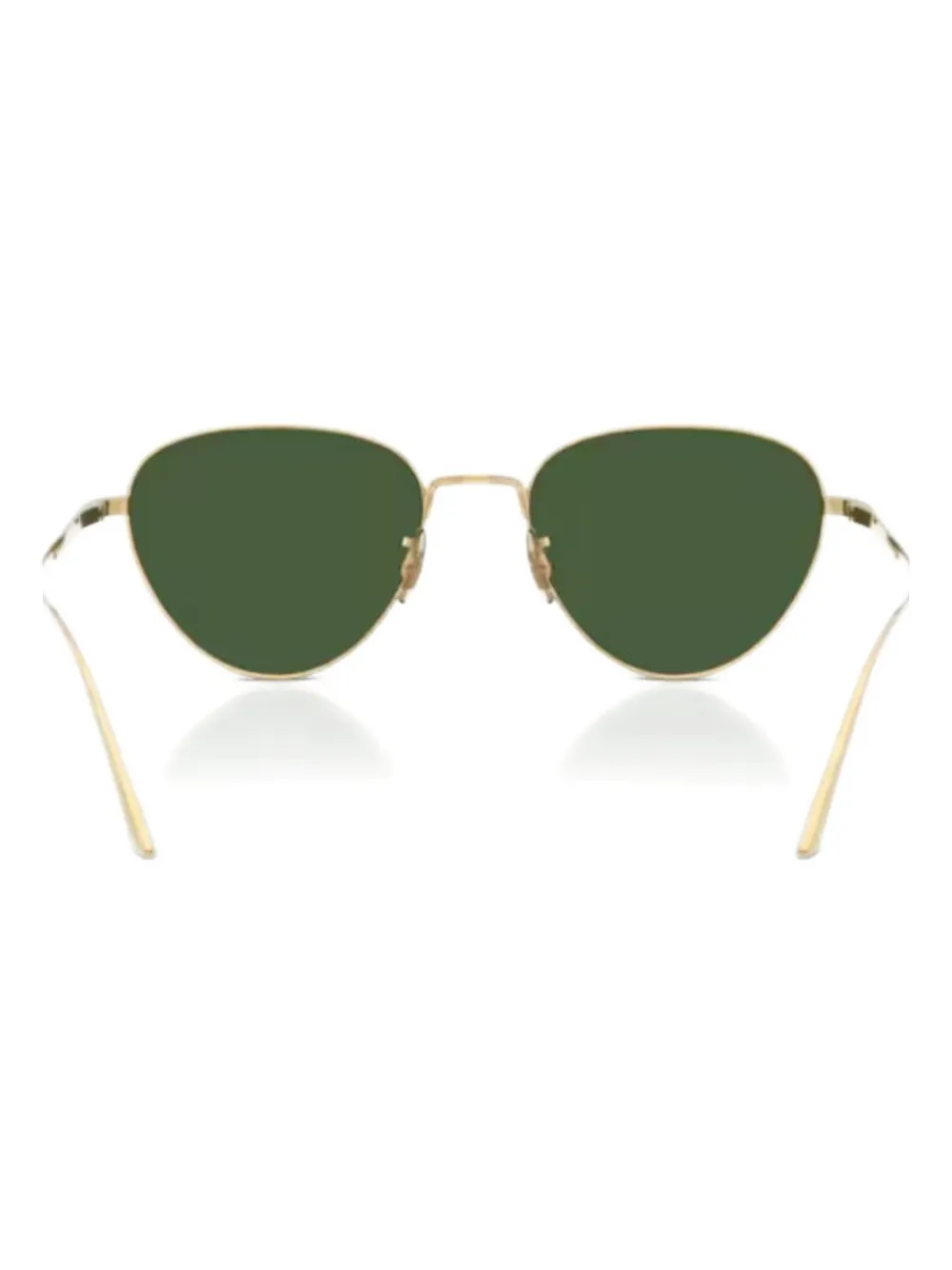 Oliver Peoples x Khaite 1991C zonnebril Goud