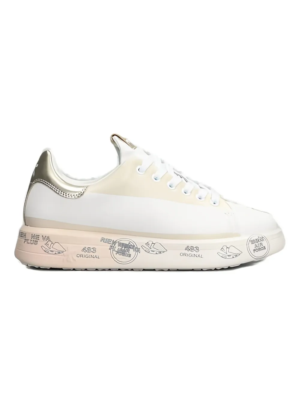 Peter & May Walk rectangle-frame glasses - Toni neutri