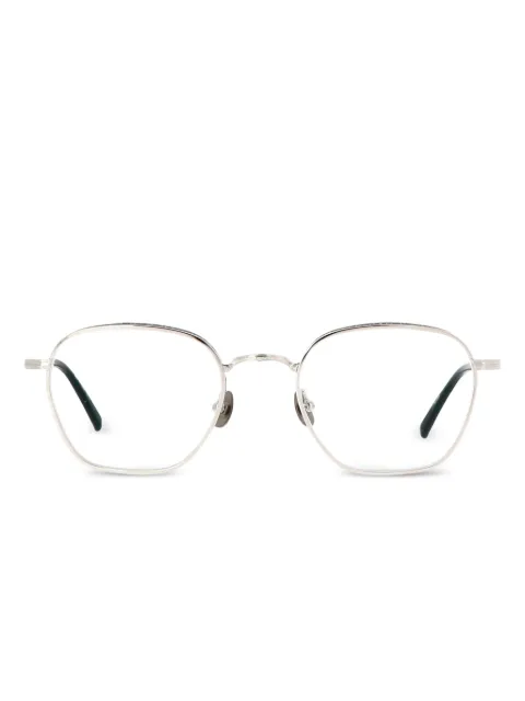Matsuda embellished-frame round glasses