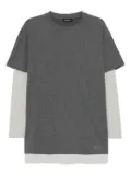 tout a coup layer t-shirt - Grey