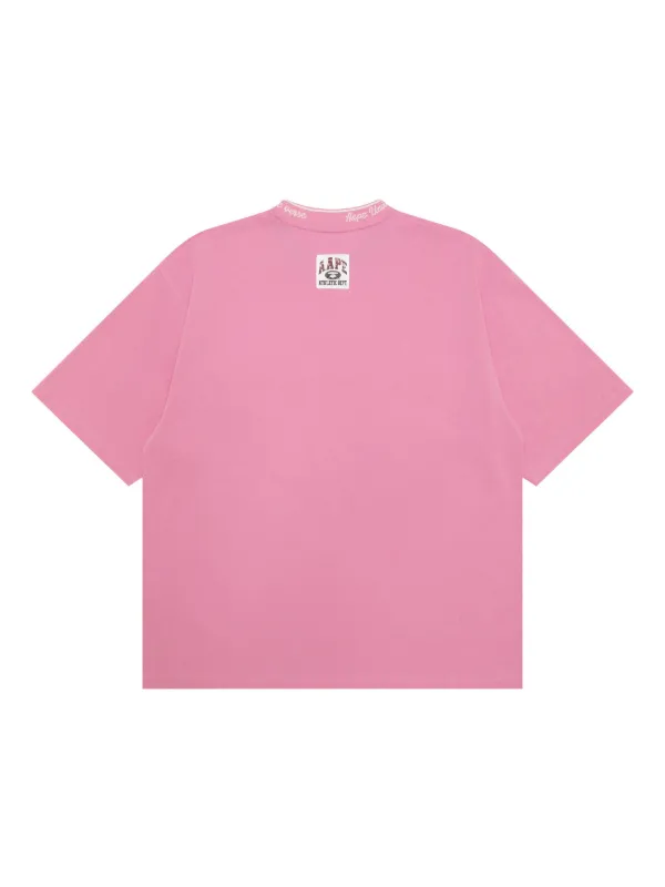AAPE BY *A BATHING APE® ロゴ Tシャツ | ピンク | FARFETCH JP