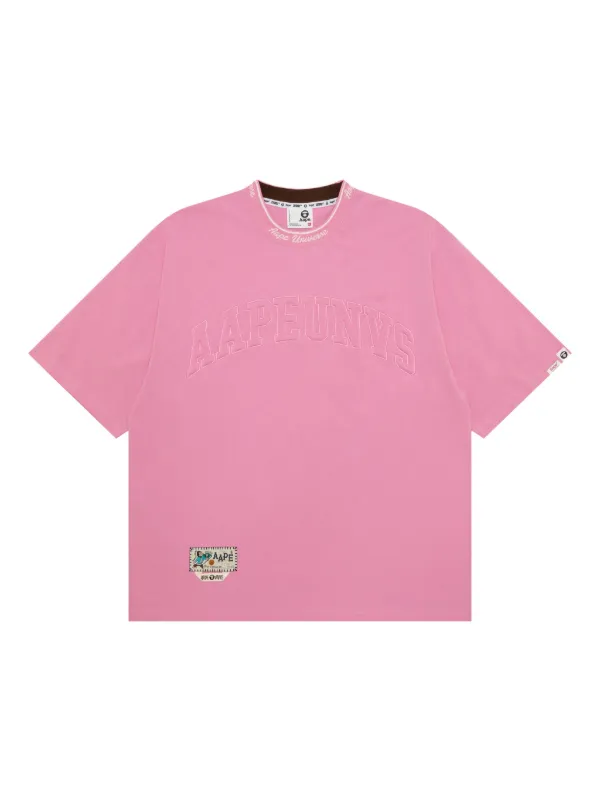 AAPE BY *A BATHING APE® ロゴ Tシャツ | ピンク | FARFETCH JP