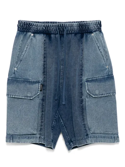 FIVE CM logo-patch cargo shorts 