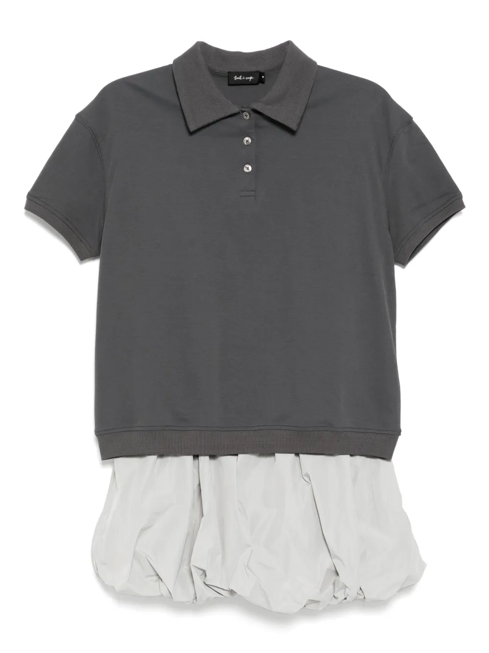 Tout a coup Poloshirt Grijs