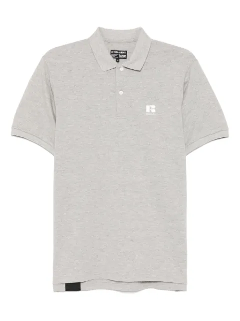 izzue x Russell Athletic logo-embroidered polo shirt