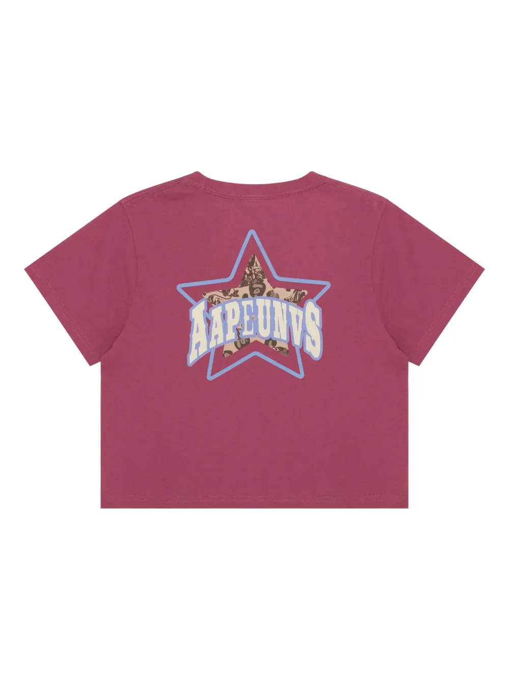 AAPE BY *A BATHING APE® playera con estampado gráfico de estrella | Playeras y jerséis | Image 2