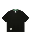 AAPE BY *A BATHING APE® logo-embroidered T-shirt - Black