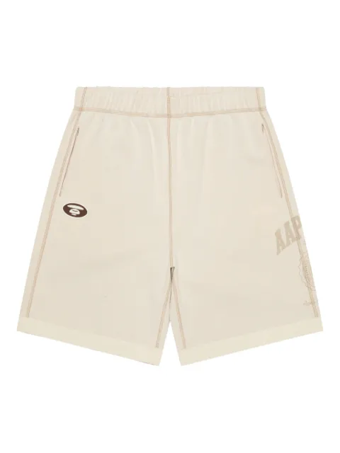 AAPE BY *A BATHING APE® graphic-print track shorts